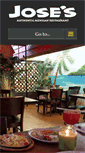 Mobile Screenshot of josesauthenticmexicanrestaurant.com